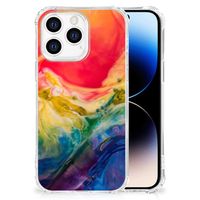 Back Cover iPhone 14 Pro Watercolor Dark - thumbnail