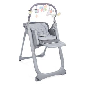 Evolutionaire hoge stoel CHICCO Polly Magic Relax graphite