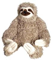 Wild Republic 15888 17379 Erezoso Con Tres Dedos Peluches Jumbo pluche luiaard, groot knuffeldier, pluche dier, Cuddlekins, 76 cm