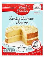 Betty Crocker Betty Crocker - Zesty Lemon Cake Mix 425 Gram ( UK ) - thumbnail