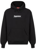 Supreme hoodie Box Logo en coton - Noir