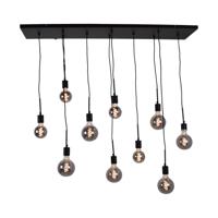 Urban Interiors Hanglamp Bulby 10-lamps - Zwart - thumbnail