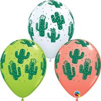Ballonnen Cactus 6 stuks