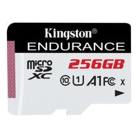 Kingston High Endurance microSDXC-kaart Retail 256 GB Class 10 UHS-I Waterdicht