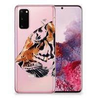 Hoesje maken Samsung Galaxy S20 Watercolor Tiger