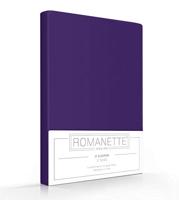 Romanette Slopen 100% Katoen Paars 100% Katoen Kussensloop 60x70
