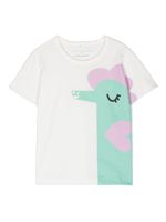 Stella McCartney Kids t-shirt en coton à imprimé graphique - Blanc - thumbnail