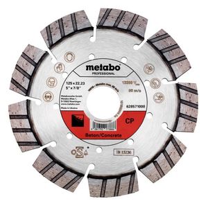 Metabo Accessoires Diamant slijpschijf | Ø 125x22,23mm | "CP" | Beton "professional" - 628571000