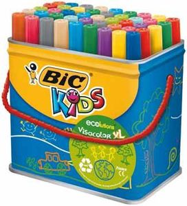 BIC Kids Visacolor XL viltstift Bold Meerkleurig 48 stuk(s)