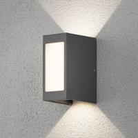 Konstsmide Cremona 7992-370 LED-buitenlamp (wand) Energielabel: G (A - G) LED LED vast ingebouwd 24 W Antraciet