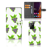Samsung Galaxy Note20 Ultra Book Cover Druiven