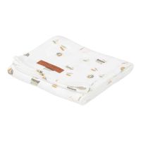 Little Dutch swaddle doek 120 cm Sailors Bay White Maat - thumbnail