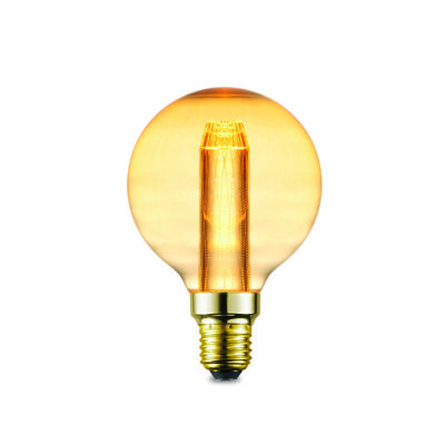 Home sweet home LED lamp Deco E27 3W G95 dimbaar - amber Home sweet home LED lamp Deco E27 3W G95 dimbaar - amber