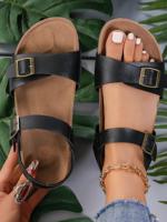 Pu Summer Casual Slide Sandals