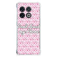 OnePlus 10 Pro Anti Shock Case Flowers Pink DTMP - thumbnail