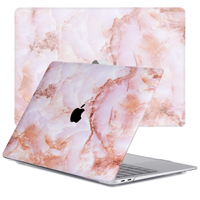 Lunso MacBook Pro 15 inch (2016-2020) cover hoes - case - Marble Finley - thumbnail