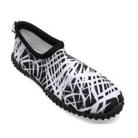 BigBuy Kids Lines Badschoenen, volwassenen, uniseks, wit, standaard