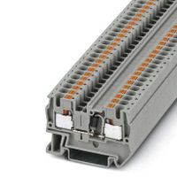 Phoenix Contact 3212125 Componentenserieklem 6.2 mm Snelaansluiting Grijs 50 stuk(s)