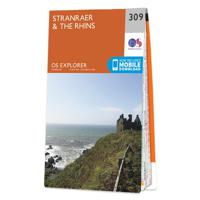 Wandelkaart - Topografische kaart 309 OS Explorer Map Stranraer & The