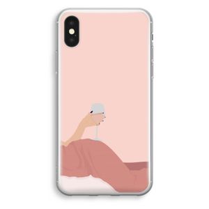 Wine: iPhone X Transparant Hoesje