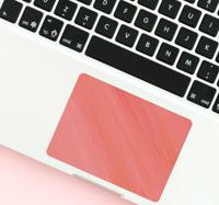 Muurstickers ornament Roze Marmer Touchpad - thumbnail