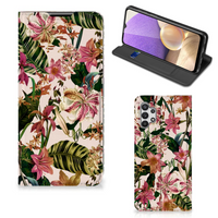 Samsung Galaxy A32 5G Smart Cover Flowers - thumbnail