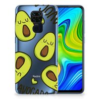 Xiaomi Redmi Note9 Telefoonhoesje met Naam Avocado Singing - thumbnail