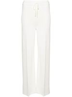 Ermanno Scervino pantalon à lien de resserrage - Blanc