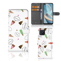 OPPO Reno4 Z Book Cover IJsjes