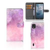 Hoesje Nokia C2 2nd Edition Pink Purple Paint