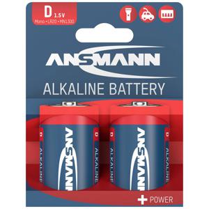 Ansmann LR20 Red-Line D batterij (mono) Alkaline 1.5 V 2 stuk(s)