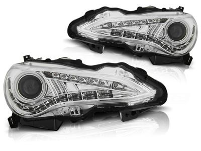 Tuning-Tec Koplampen Xenon TOYOTA GT86 12-16 CHROOM TRU DRL