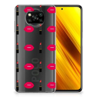 Xiaomi Poco X3 | Poco X3 Pro TPU bumper Lipstick Kiss Xiaomi Poco X3 | Poco X3 Pro TPU bumper Lipstick Kiss