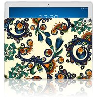 TPU Case Lenovo Tab P10 Barok Flower - thumbnail