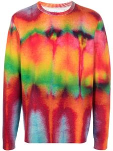 Aztech Mountain pull à motif tie dye - Rouge