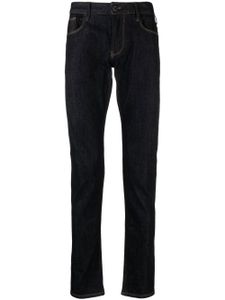 Emporio Armani jean à coupe skinny - Bleu