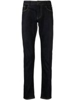 Emporio Armani jean à coupe skinny - Bleu