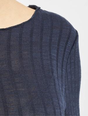 Only / Longsleeve onlKally Rib in blauw Only / Longsleeve onlKally Rib in blauw