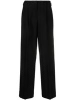 Missoni chevron straight-leg trousers - Noir