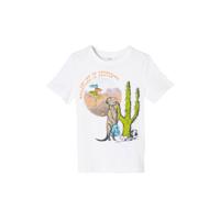 s.Oliver T-shirt met printopdruk wit