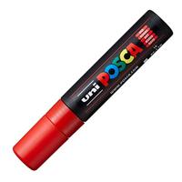 uni-ball Posca PC-17K extra brede beitel tip marker - rood, verpakking van 5 stuks