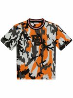 Dolce & Gabbana Kids t-shirt à imprimé camouflage - Gris - thumbnail