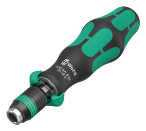 Wera 838 RA-R M bithandhouder met ratelfunctie, 1/4", 1/4" x 123.5 mm - 05051493001