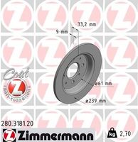 Remschijf Coat Z 280318120