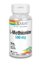 Solaray L-Methionine 500mg (30 vega caps) - thumbnail