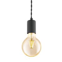 Eglo Zwarte hanglamp Yorth pendel 32536