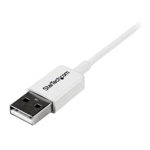 StarTech.com 2 m witte micro USB-kabel A naar micro B