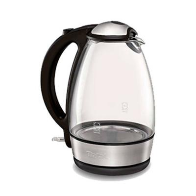 Tefal Glass Vision waterkoker 1,7 l Zwart, Roestvrijstaal, Transparant 2400 W Tefal Glass Vision waterkoker 1,7 l Zwart, Roestvrijstaal, Transparant 2400 W