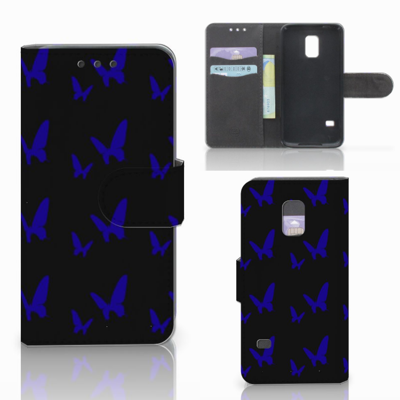 Samsung Galaxy S5 Mini Telefoon Hoesje Vlinder Patroon