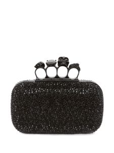 Alexander McQueen pochette Four Ring - Noir